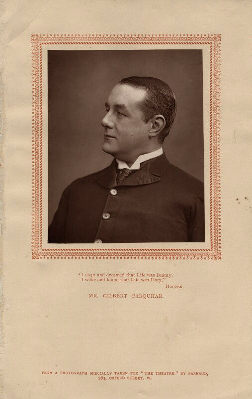 Gilbert farquhar npg x28141