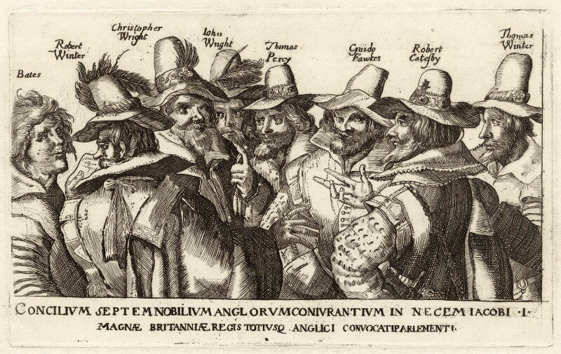 The gunpowder plot conspirators npg d28145