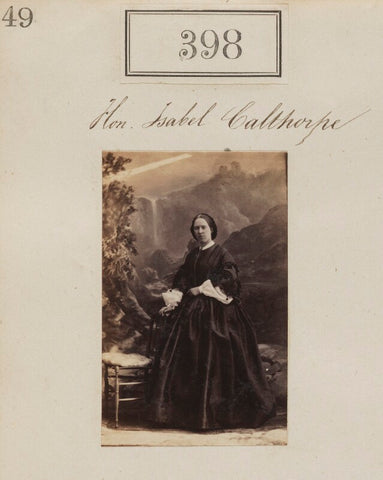 Hon. Isabel Eleanor Mary Gough-Calthorpe NPG Ax50150