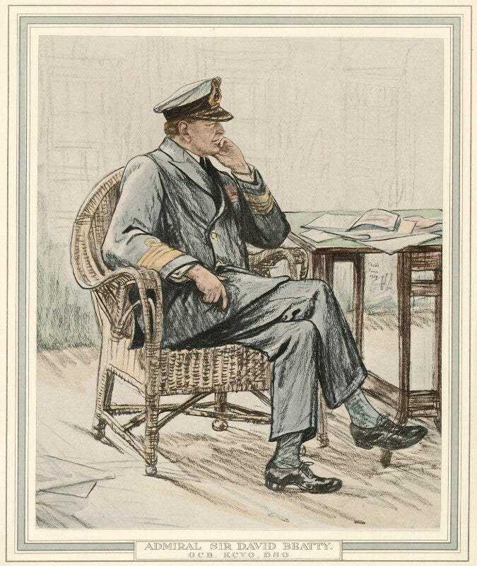 David richard beatty, 1st earl beatty npg d23556