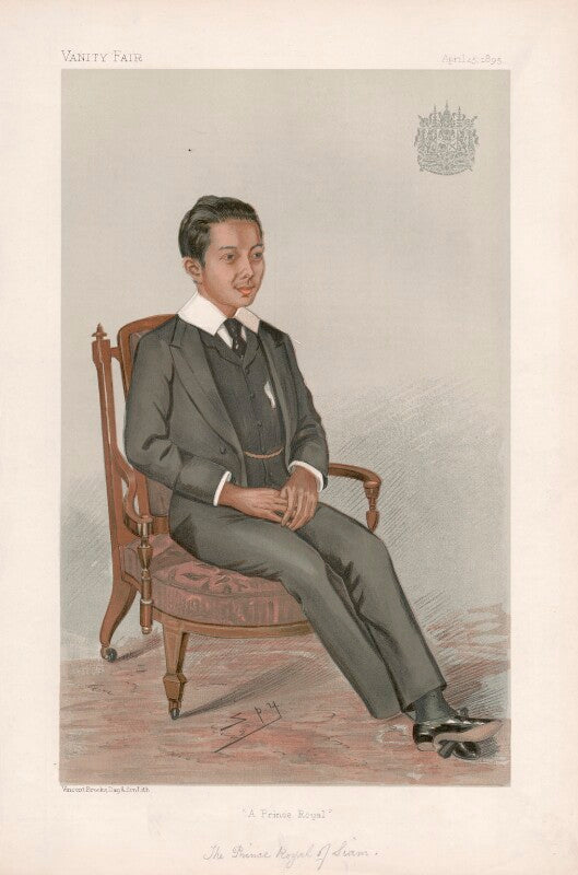 Vajiravudh, king of siam ('princes. no. 16.') npg d44748