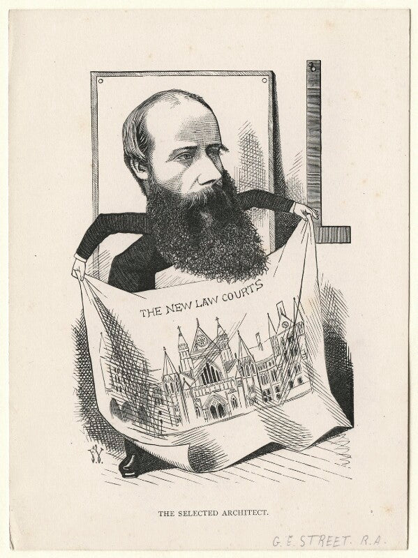 'the selected architect' (george edmund street) npg d6877