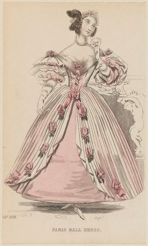 'Paris Ball Dress', February 1836 NPG D47696