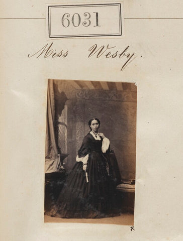 Miss Wesby NPG Ax55985