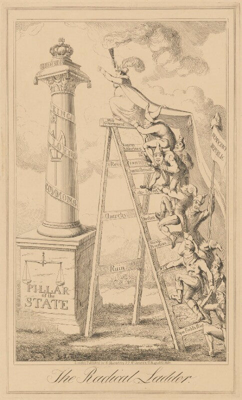 The radical ladder (princess caroline of brunswick wolfenbüttel) npg d17913