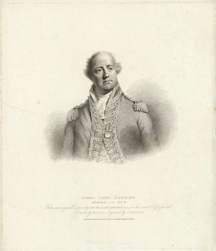 James gambier, 1st baron gambier npg d34274