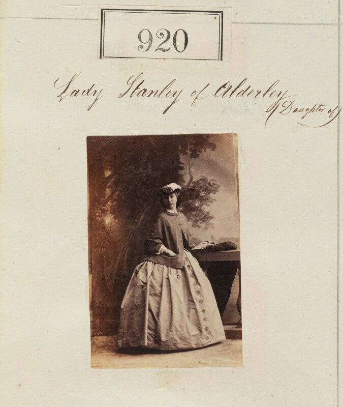Katherine louisa (née stanley), viscountess amberley npg ax50497