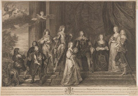 Philip Herbert, 4th Earl of Pembroke and his family NPG D40125