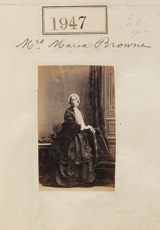 Maria browne npg ax51337