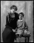 Marjory (née Womack), Lady Stubbs; (Dorothy) Barbara Stubbs NPG x124350