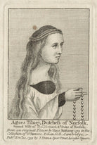 Agnes Howard (née Tilney), Duchess of Norfolk NPG D24097