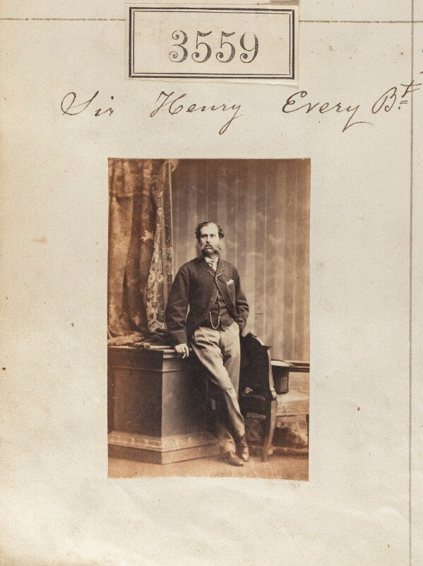 Sir henry flower every, 10th bt npg ax52955