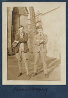 Aldous Huxley and an unknown man NPG Ax140914