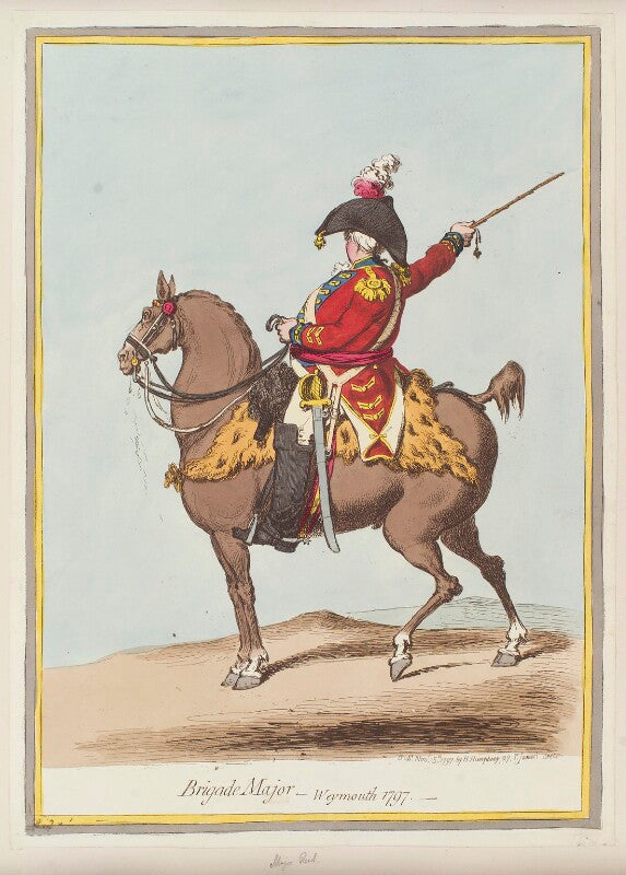 'brigade major   weymouth 1797' npg d12624