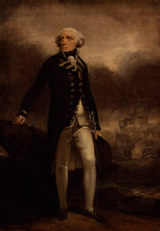 Richard howe, 1st earl howe npg 75