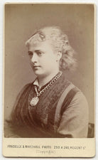 Minnie Walton (Mrs Frederick Lyster) NPG Ax18161