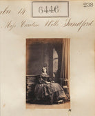 Miss Caroline W. Sandford NPG Ax56380