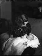 Hon. Jeanetta Ruth Drummond Moray (née Montagu-Douglas-Scott); Henry Alastair Stirling Home Drummond Moray NPG x153320