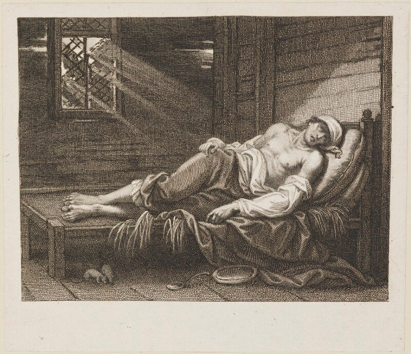 'death of chatterton' (thomas chatterton) npg d14545