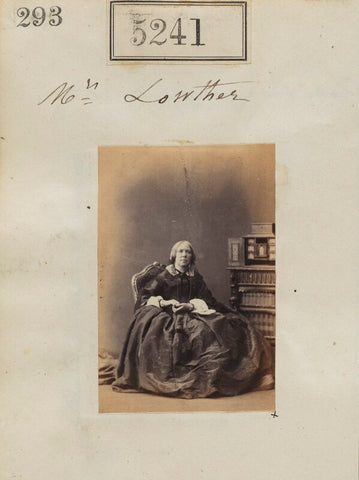 Mrs Lowther NPG Ax55244