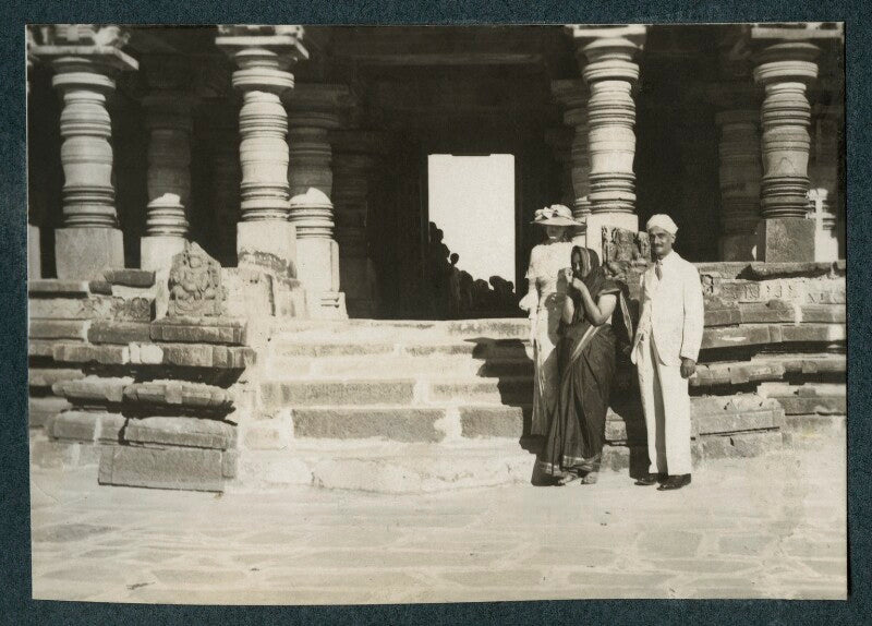 Lady ottoline morrell; dharmavathy; sir t. thumboo chetty npg ax143738