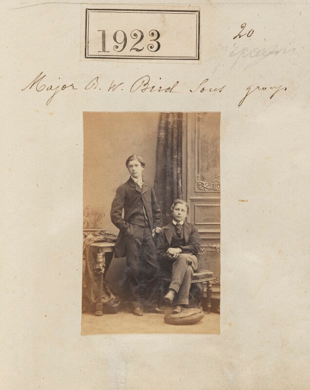 Sons of major robert wilberforce bird npg ax51313