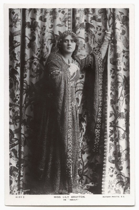 Lily brayton as iseult in 'tristram and iseult' npg x131488