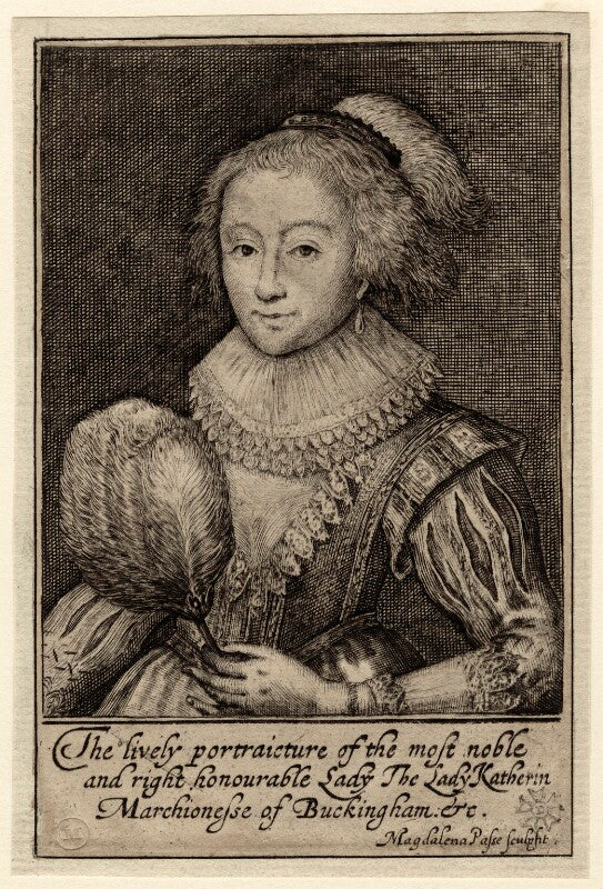 Katherine villiers (née manners, later macdonnell), duchess of buckingham npg d28084