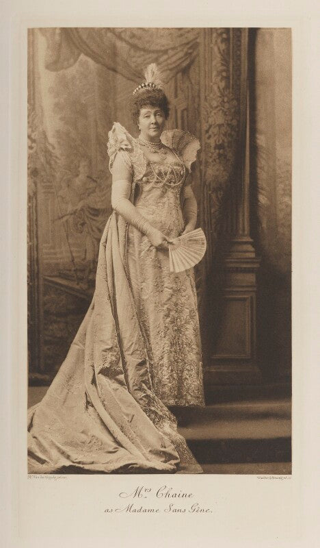 Maria henrietta sophia chaine (née phipps) as madame sans gêne npg ax41164