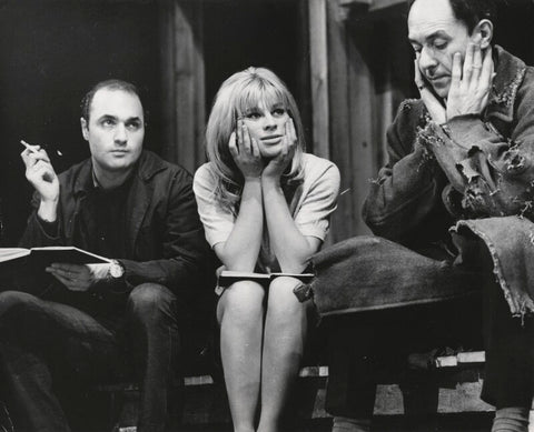 Julie Christie with members of Birmingham Repertory Theatre NPG x194464