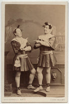 Charles Webb; Henry Berry Webb as the Dromio Twins in 'The Comedy of Errors' NPG x27313