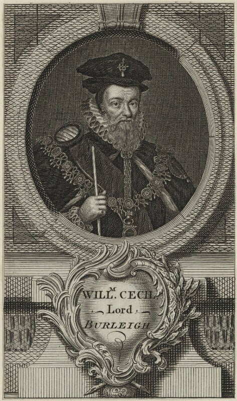 William Cecil, 1st Baron Burghley NPG D25110