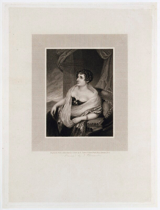 Sydney morgan (née owenson), lady morgan npg d20467