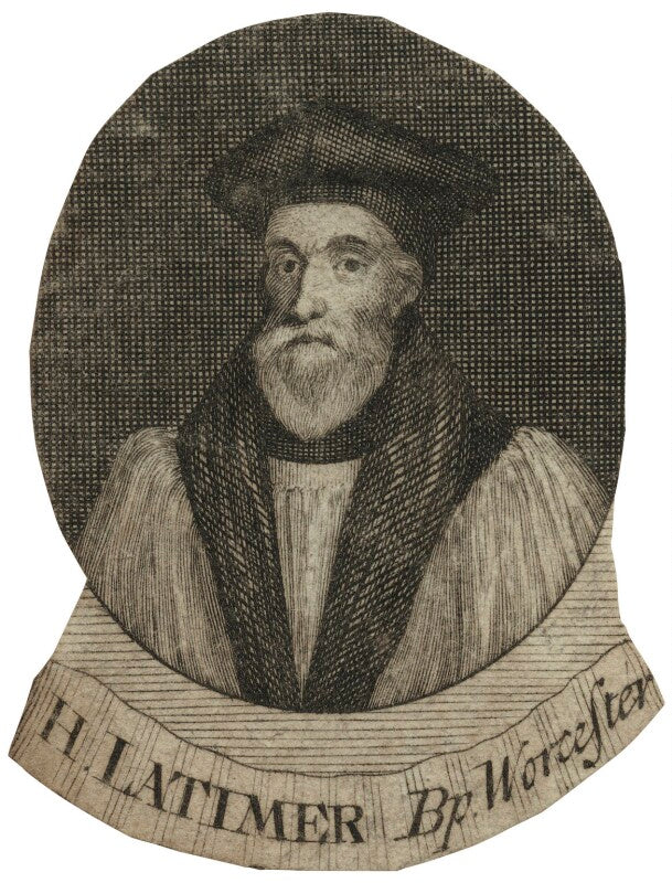 Hugh latimer npg d24837