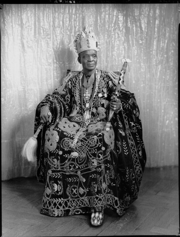 Ladapo samuel ademola ii, king of abeokuta npg x132168