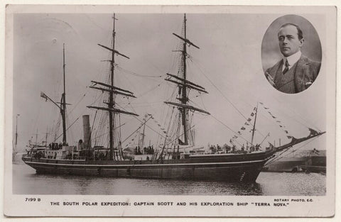 'The South Polar Expedition: Captain Scott and his Exploration Ship "Terra Nova"' NPG x197644