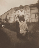 Sylvia Jocelyn Llewelyn Davies (née Du Maurier); George Llewelyn Davies NPG Ax45604