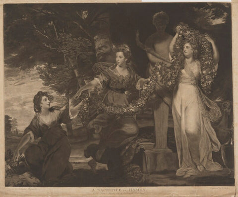 'A Sacrifice to Hymen' NPG D38918