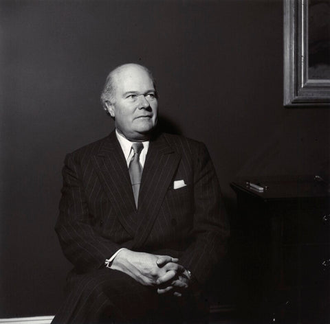 Sir Robert Philip Wyndham Adeane with paintings by De Chirico and Picasso NPG x135427