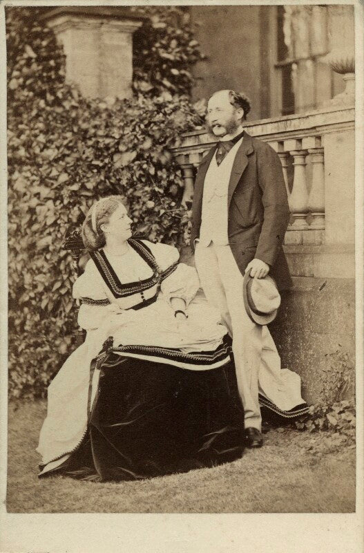 Adelaide ida fane (née curzon), countess westmorland; francis william henry fane, 12th earl of westmorland npg x128718