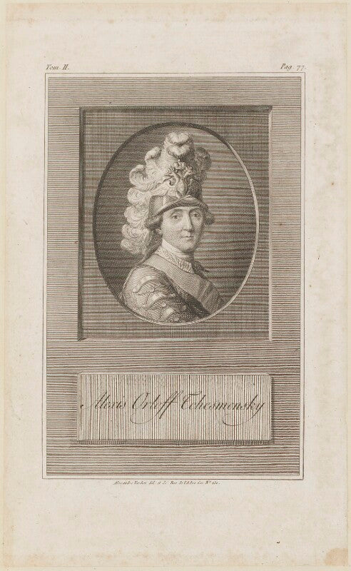 Count alexis grigorievich orlov tchesmensky npg d14350