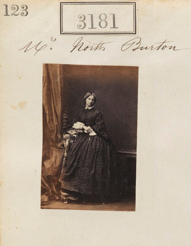 Mrs Worth Burton NPG Ax52581