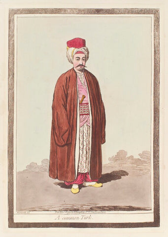 'A common Turk' NPG D12493