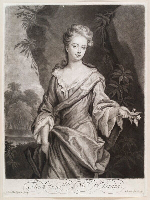 Lucy manners (née sherard), duchess of rutland ('the honble: mrs. sherard.') npg d11621