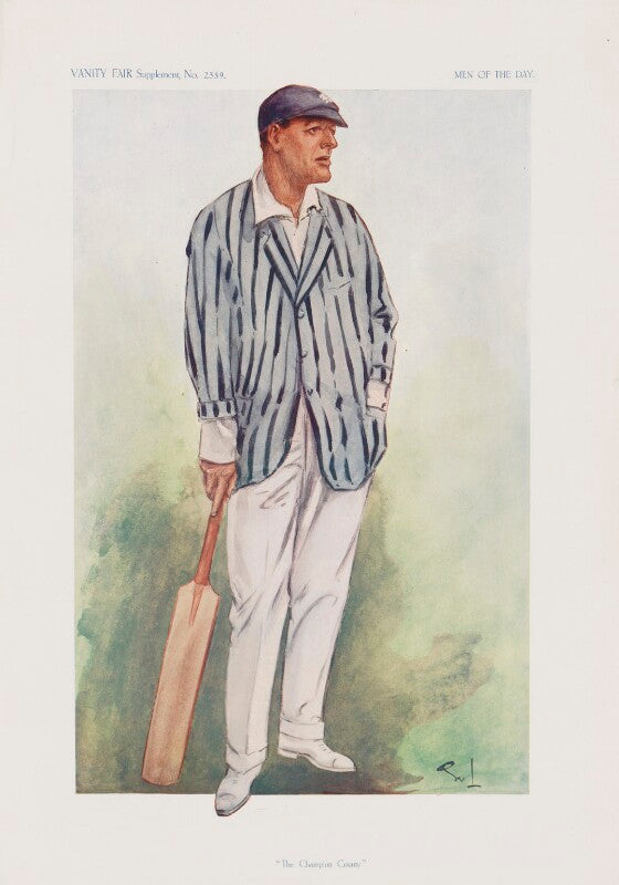 Edward wentworth ('ted') dillon ('men of the day. no. 2339. "the champion county."') npg d45729