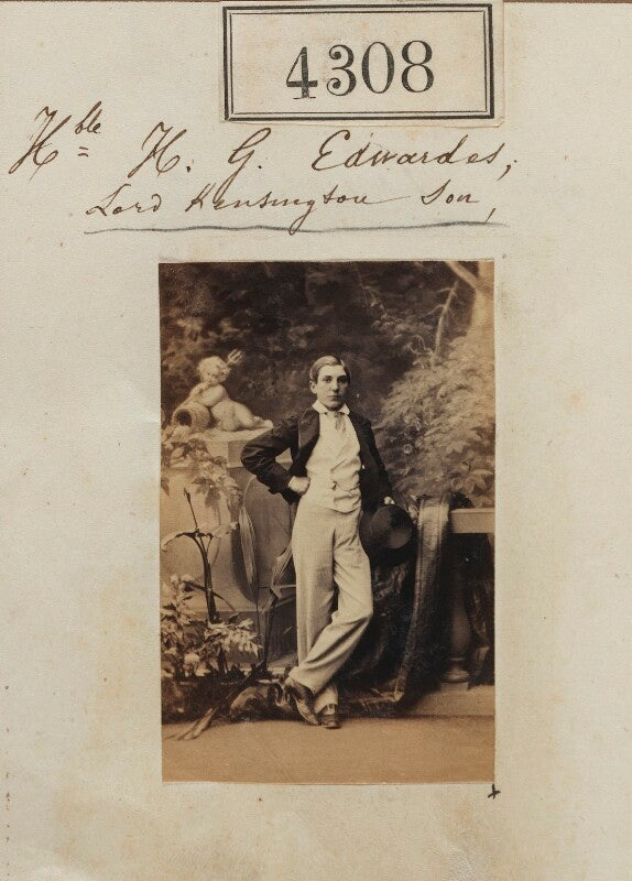 Hon. henry george edwardes npg ax54323