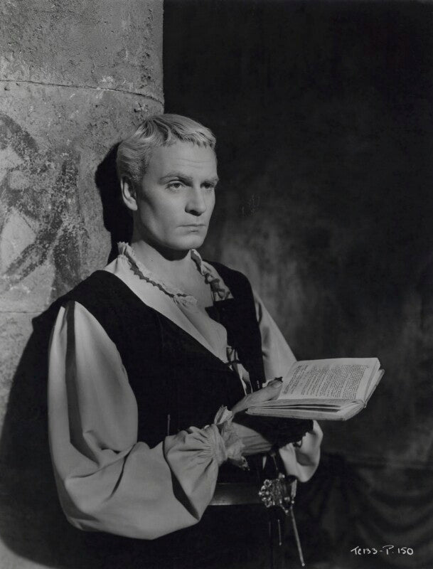 Laurence olivier as hamlet in 'hamlet' npg x137992