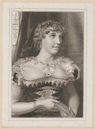Margaret Agnes Bunn (née Somerville) as Alicia in Rowe's 'Jane Shore' NPG D38684