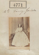 Mademoiselle Fanny Gordosa NPG Ax54782