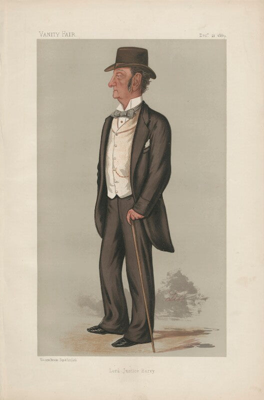 Charles robert barry ('men of the day. no. 453.') npg d44469